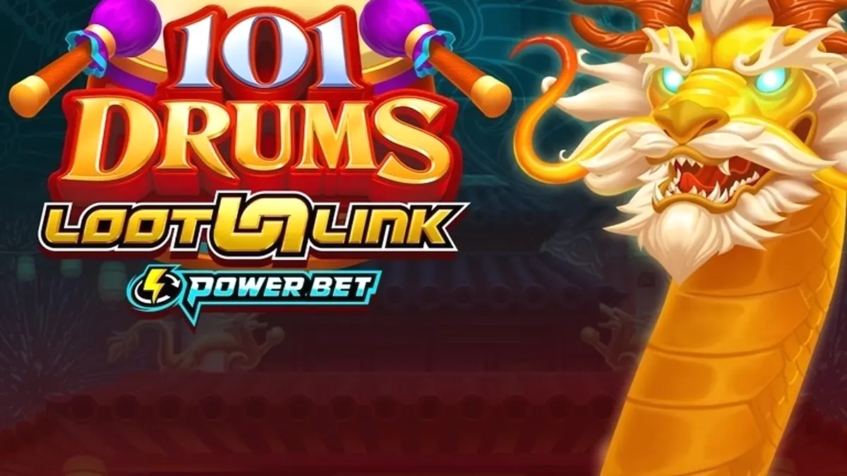 Tampilan visual slot 101 Drums dengan nuansa penuh energi